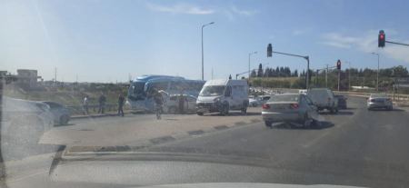 حادث طرق بين الطيبة وقلنسوة